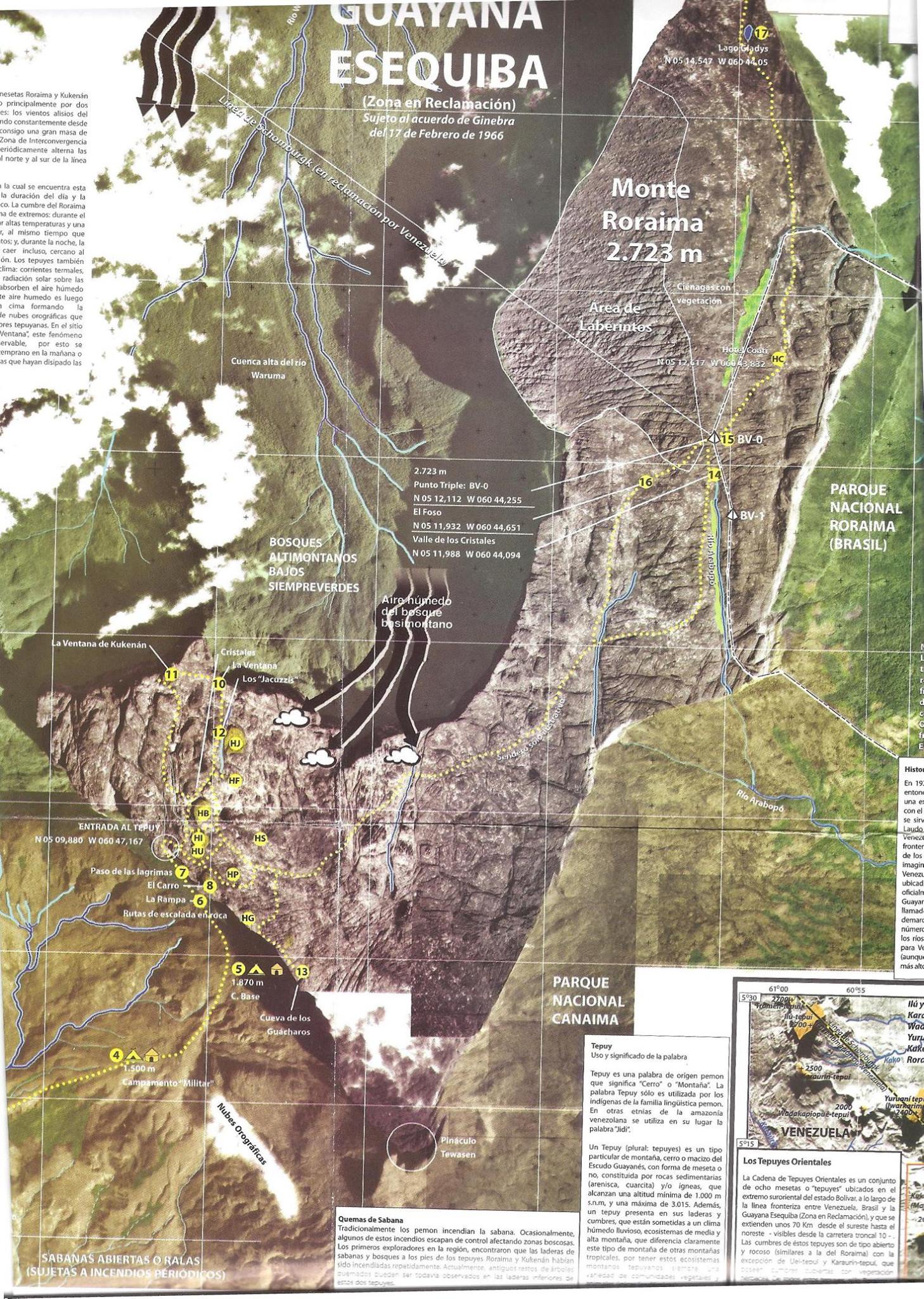 mapa roraima