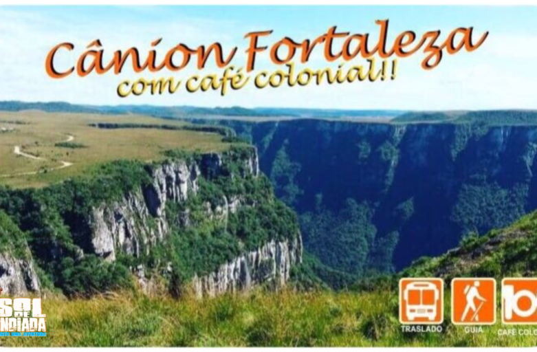 13 de Agosto de 2017 – Cânion Fortaleza com Café Colonial – Cambará – RS